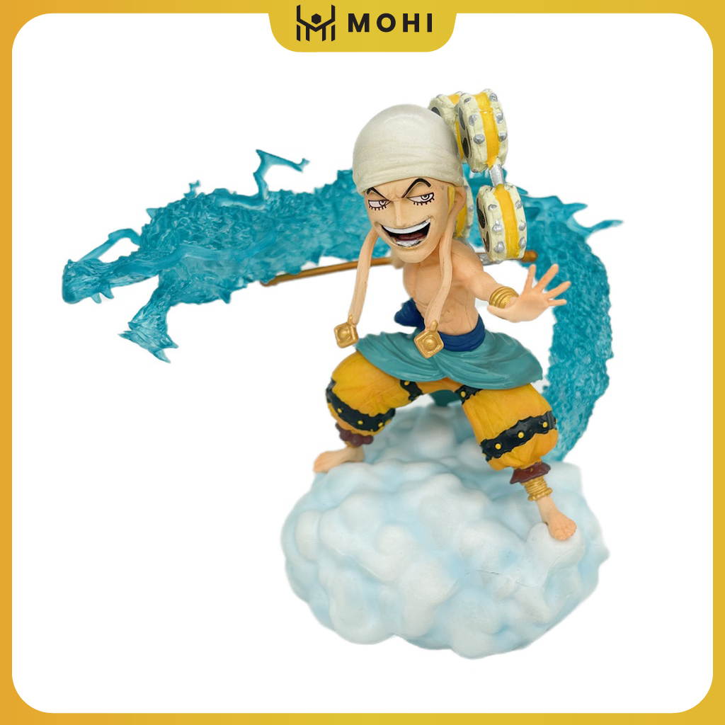 [Có BOX - Có Bản LED] Mô hình chibi Enel chúa trời - Cao 12CM - One Piece