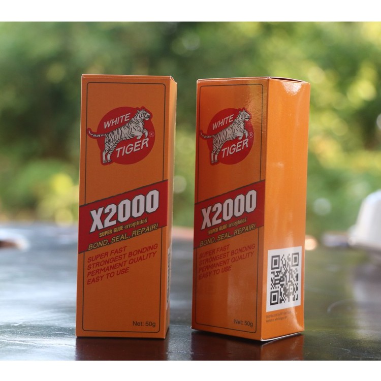 [HCM][Keo dán siêu dính BẠCH HỔ] X2000 (50g) dán gỗ sắt sứ kim loại đa năng