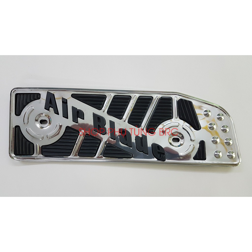 Thảm để chân inox xe AIRBLADE 2008, 2009, 2010