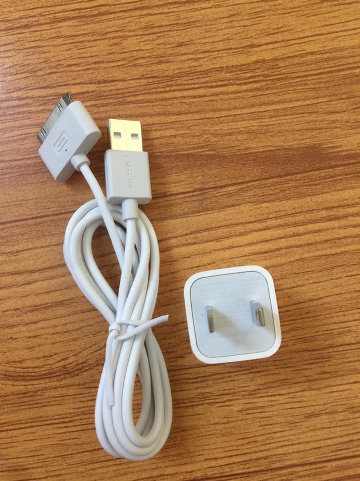 bộ sạc iphone 4 4s củ vuông