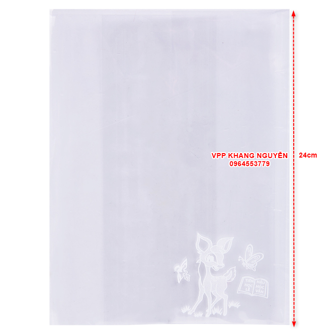 Quà tặng bao sách nai thịnh phát khổ 24cm