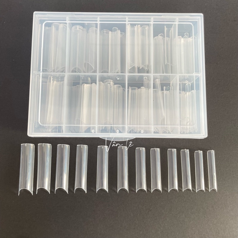 Móng nối tre from dài đắp bột đắp gel