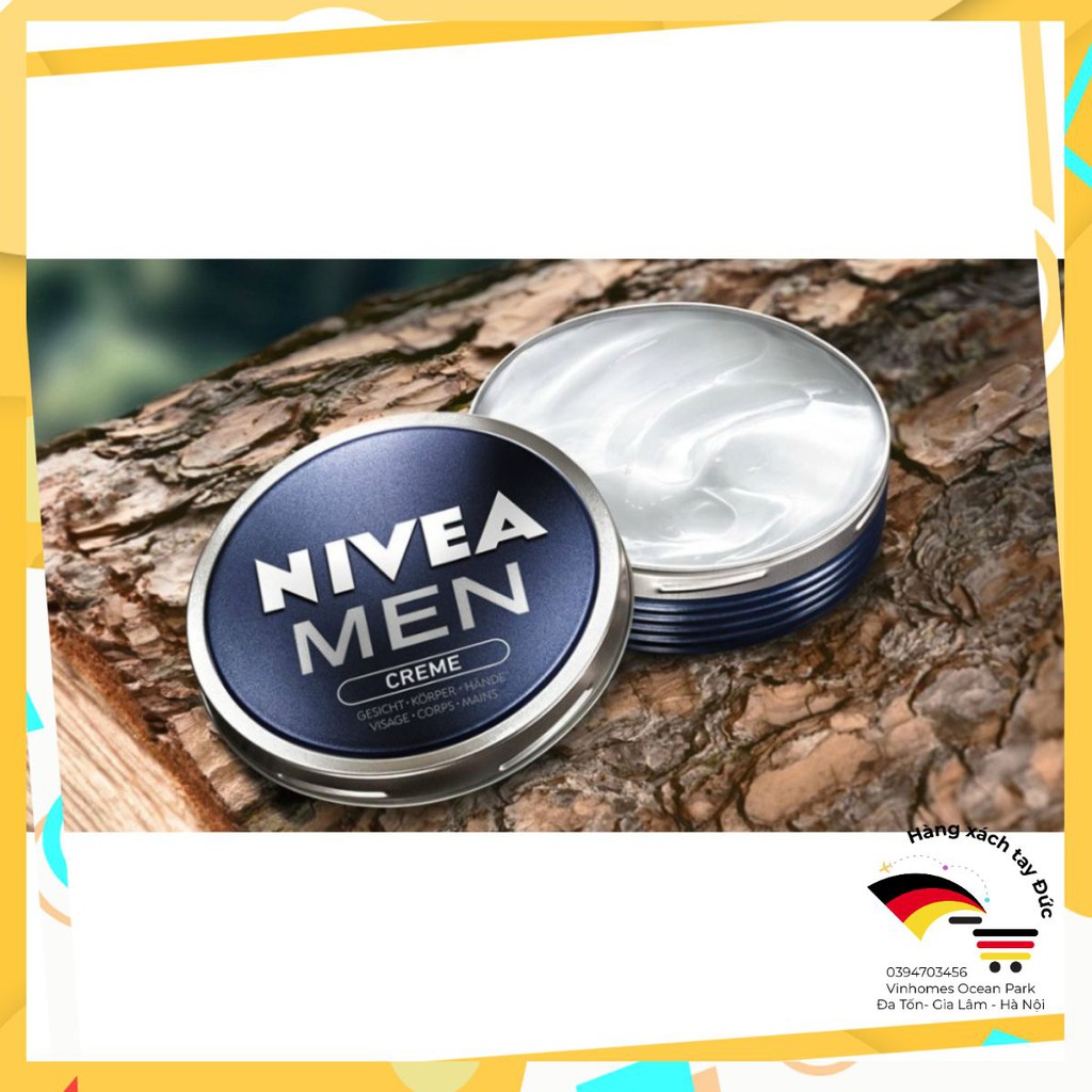 [ HÀNG ĐỨC CHÍNH HÃNG ] Kem dưỡng da Nivea MEN Creme, 150ml