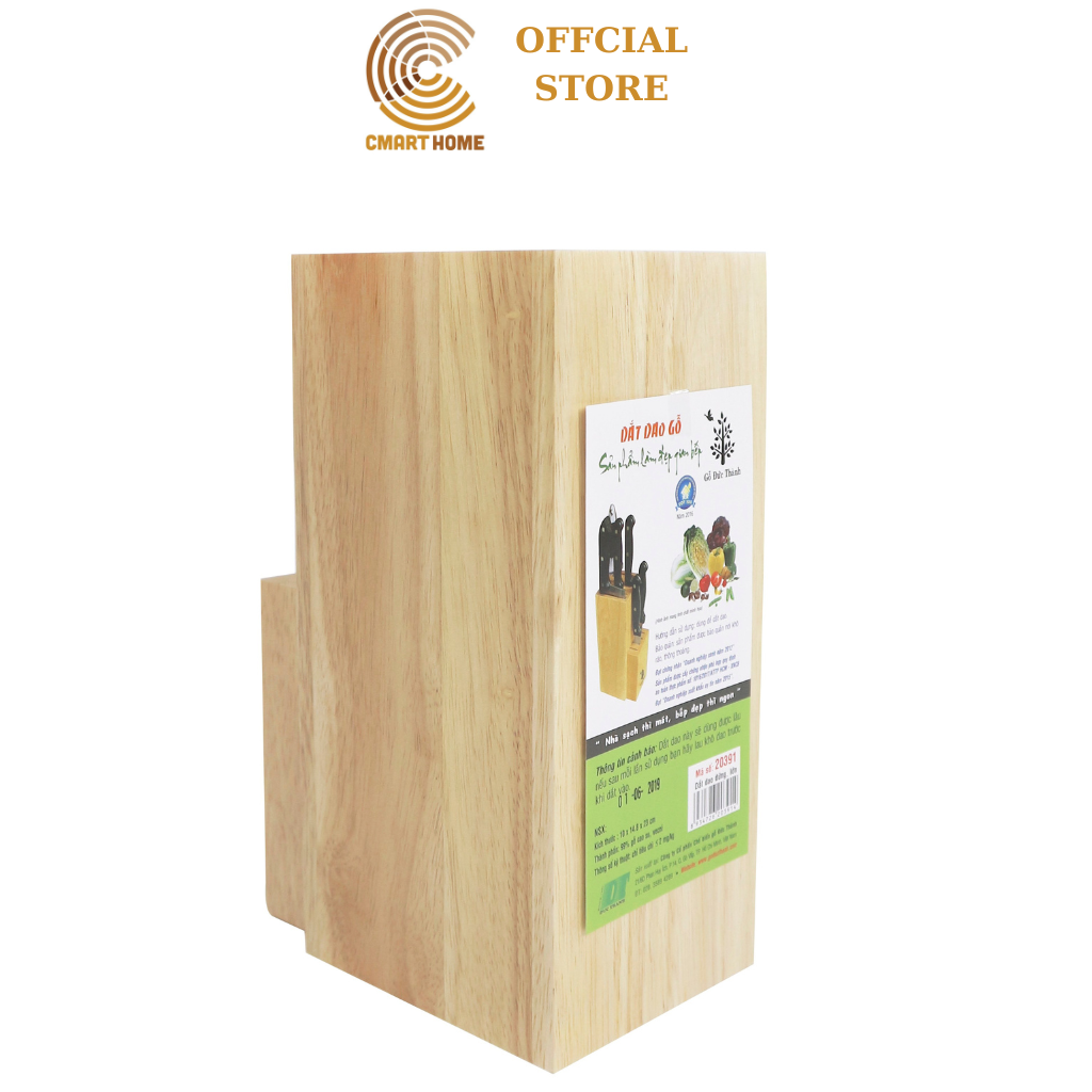 Giá để dao kéo đa dụng tiện gon sang trọng cho gian bếp gỗ bền đẹp - dắt dao gỗ đức thành 22391