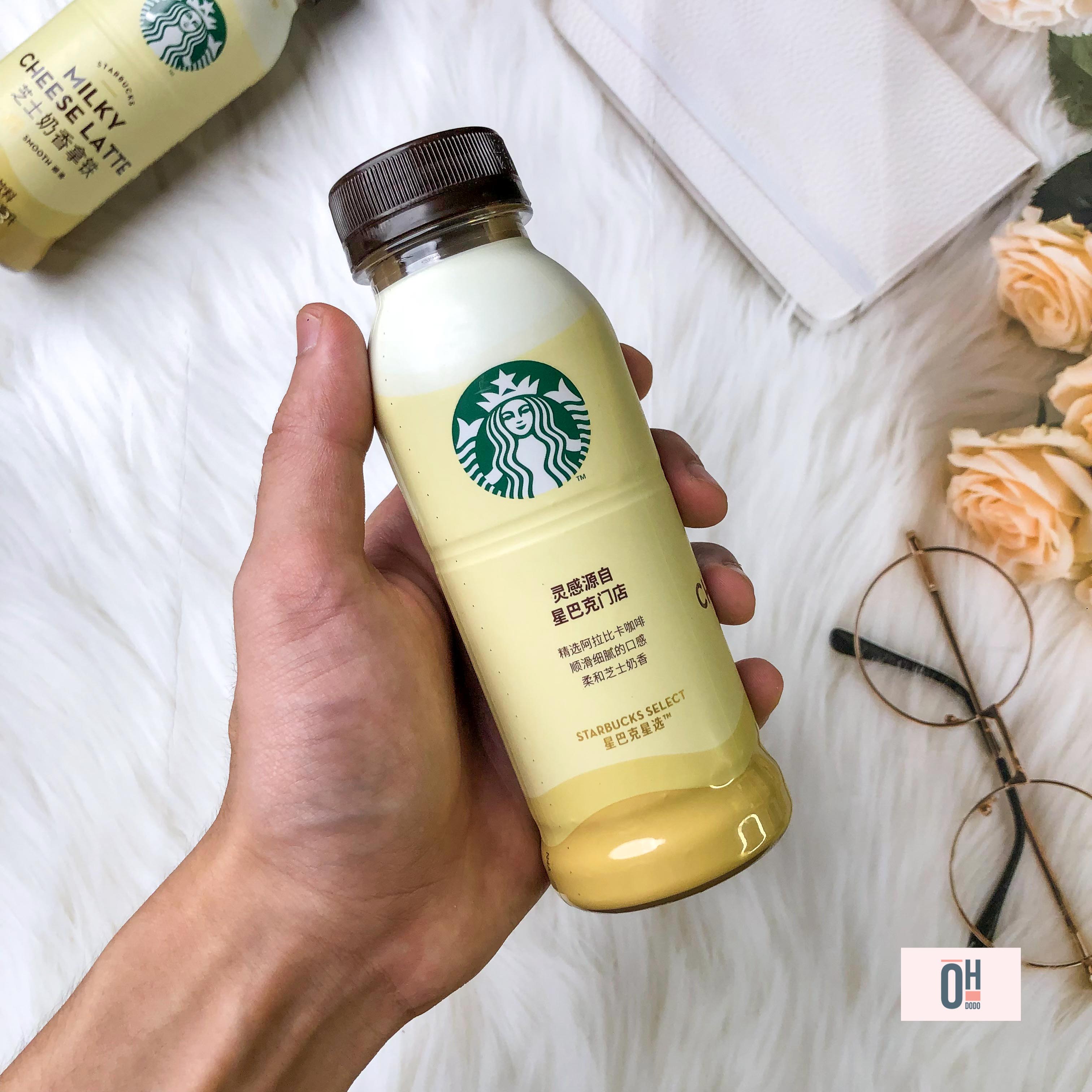Cà phê đóng chai Low Fat Starbucks milky cheese latte 270ml