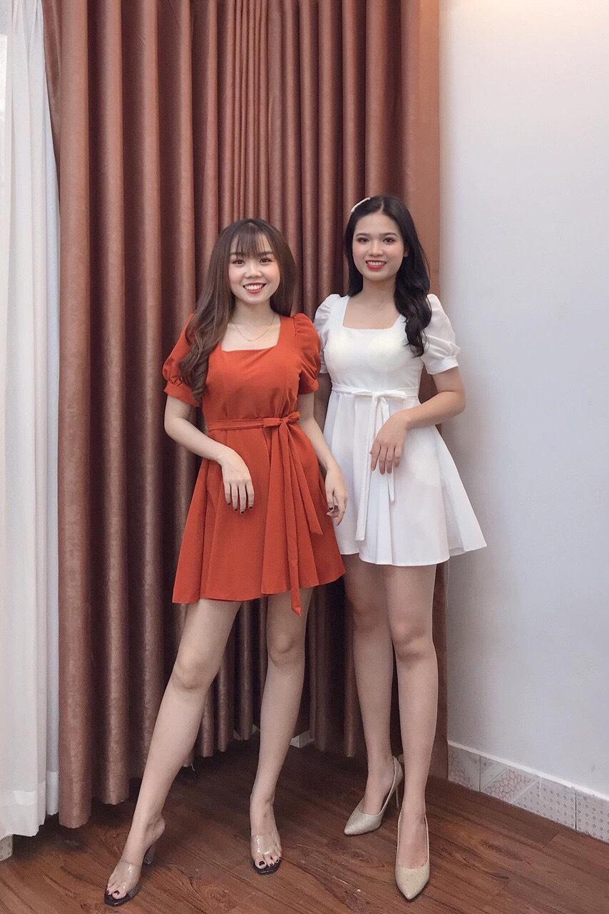 [HCM]JUMP NGẮN TAY PHỒNG CỘT NƠ EO SIÊU ĐẸP