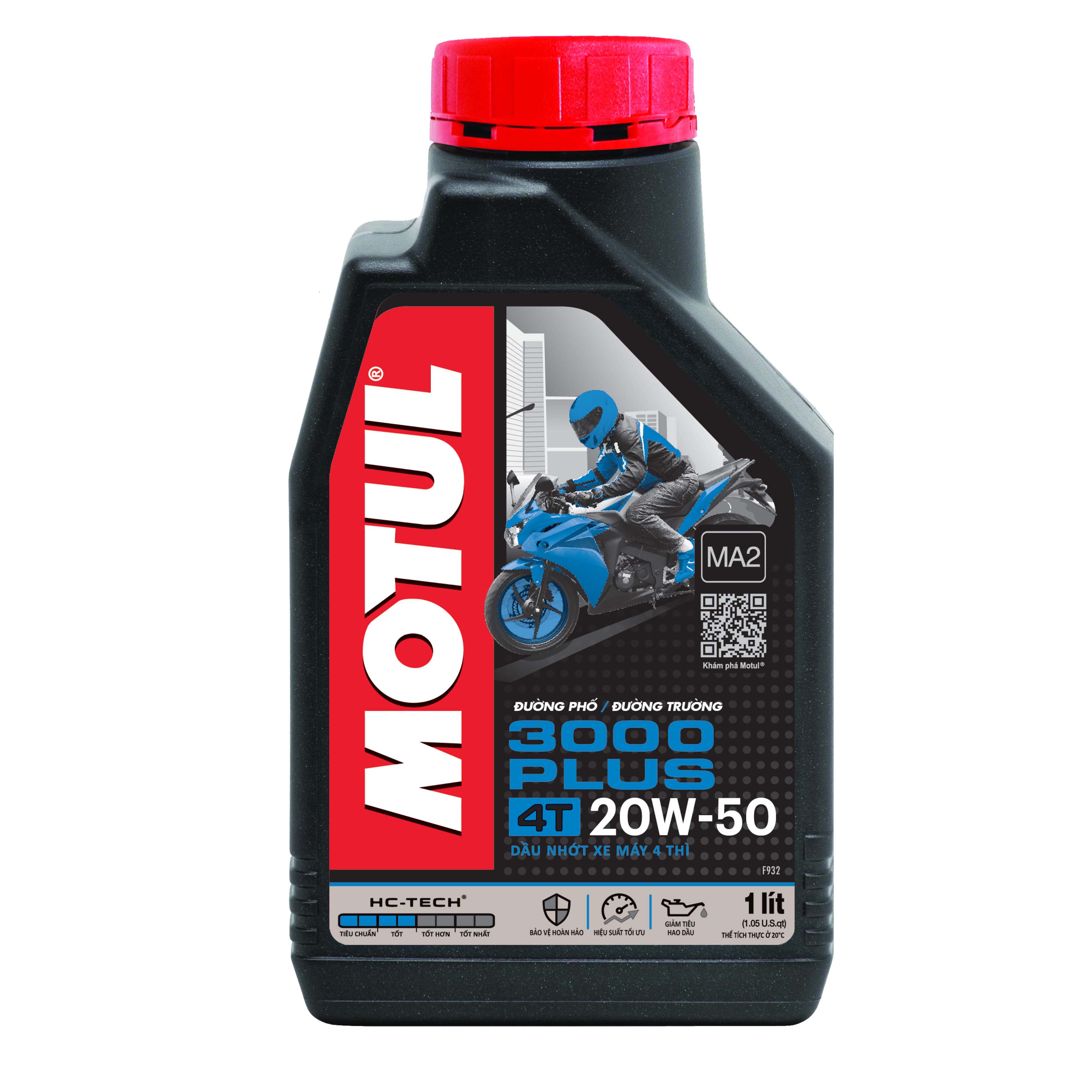 Nhớt xe máy số Motul 3000 Plus 20W50 1L