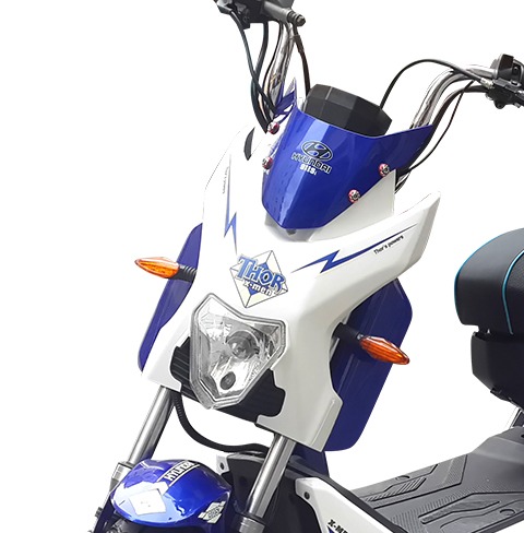 Mặt nạ xe máy điện Xmen ( lắp hộp đèn bi cầu)