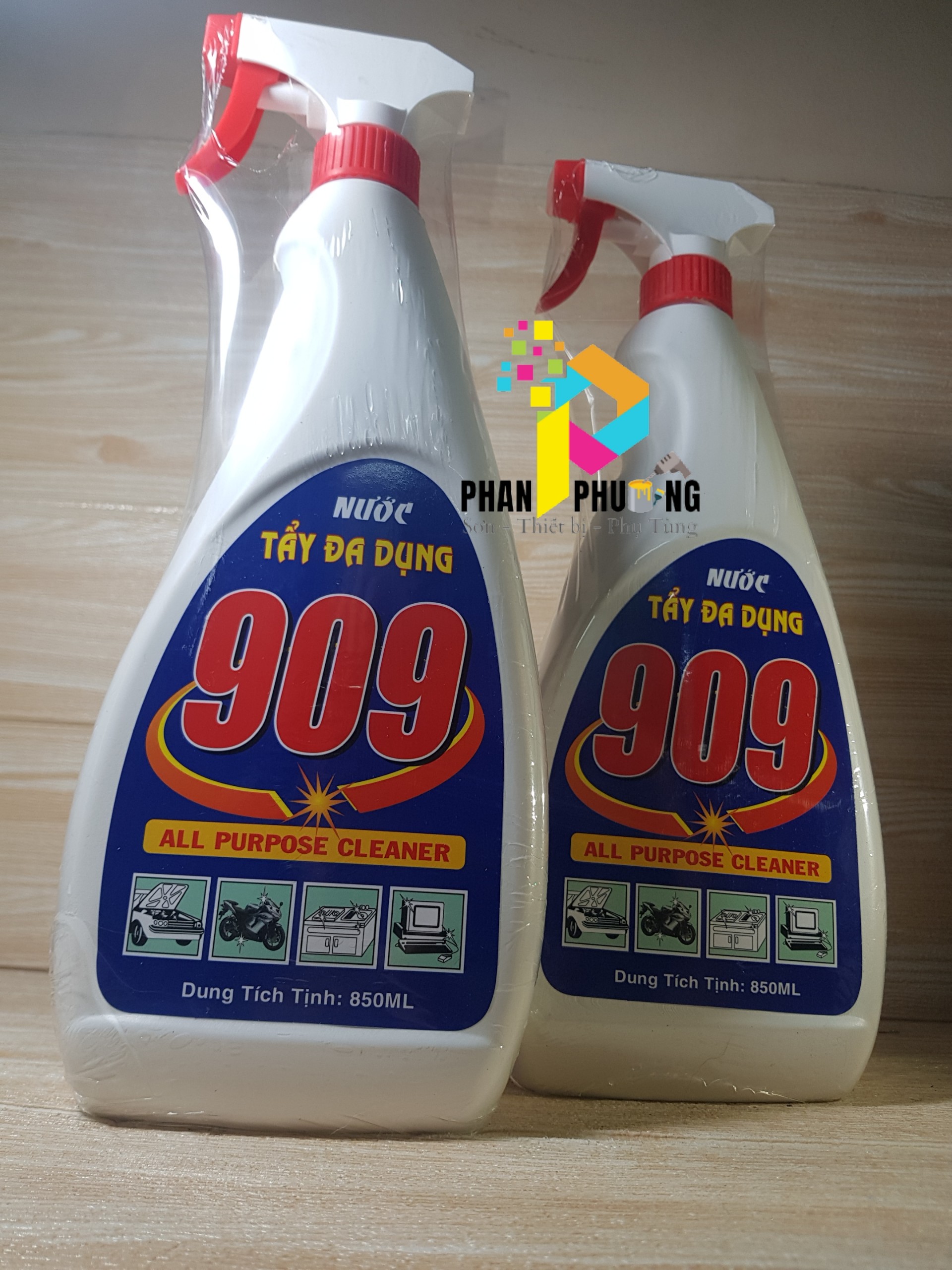 Nước tẩy rửa đa dụng 909 chai lớn 850ml