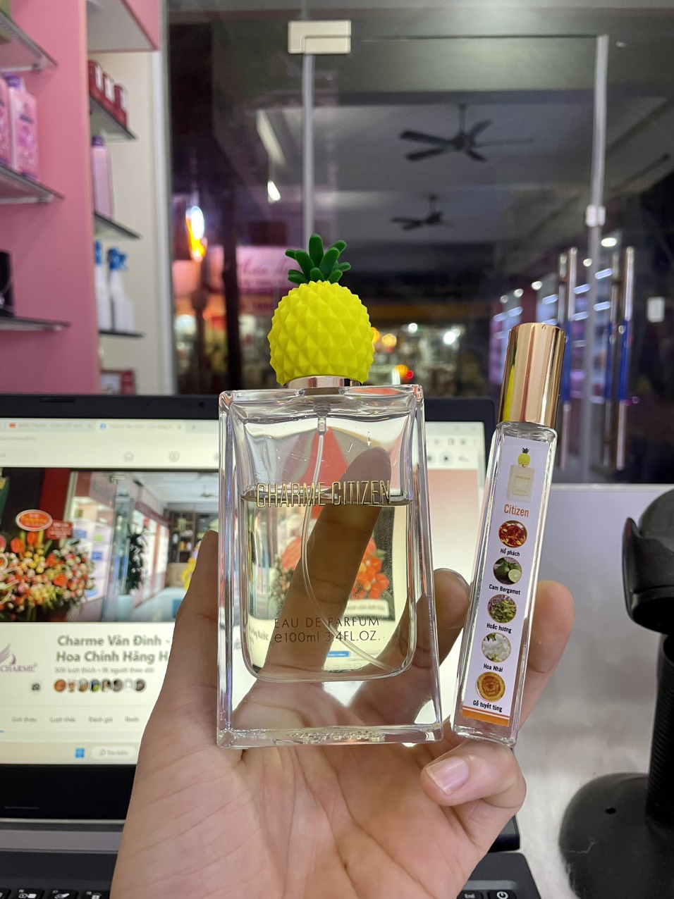 Nước hoa Charme Citizen 100ml Hương thơm nhóm cam chanh nhẹ nhàng ấm áp