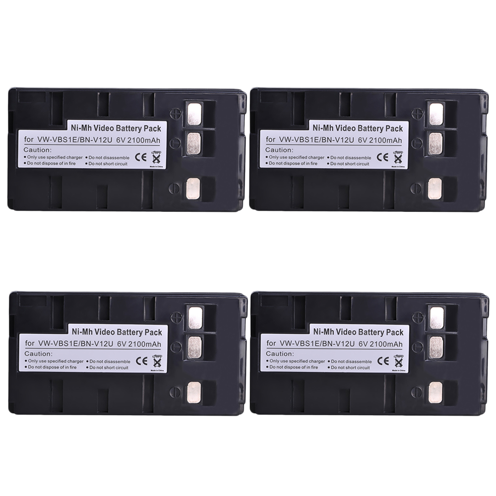 2 cái 2100mah vw-vbs1e bn-v12u máy quay phim pin cho jvc bn-v10u, bn-v11u, bn-v12u, bn-v14u, bn-v15, bn-v18u, bn-v22u, bn-v24u