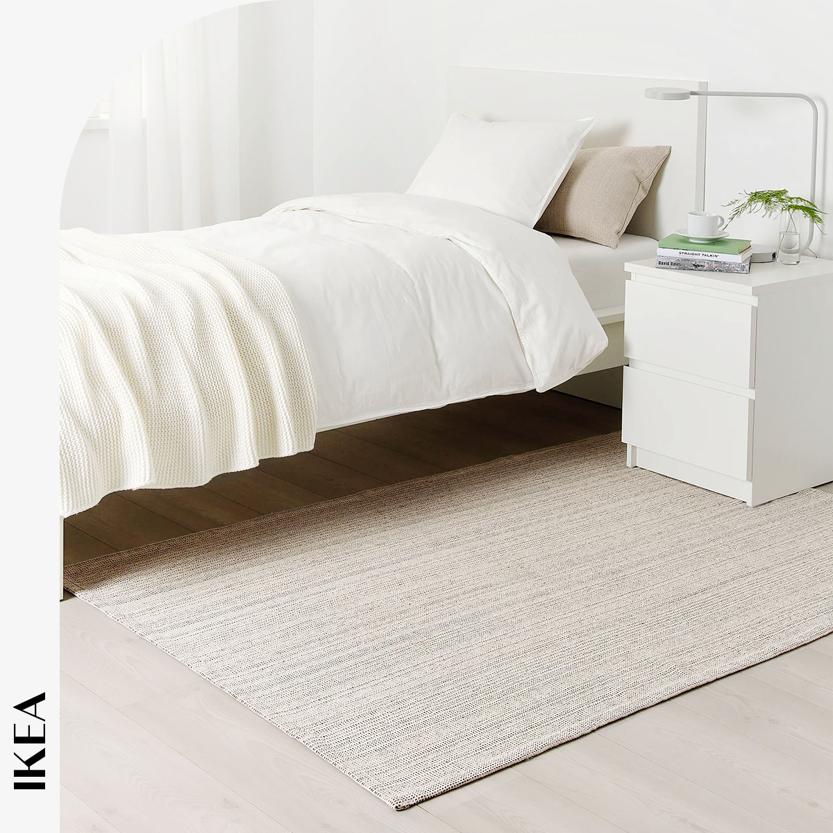 [HCM] THẢM IKEA CHÍNH HÃNG – TIPHEDE (180x120)