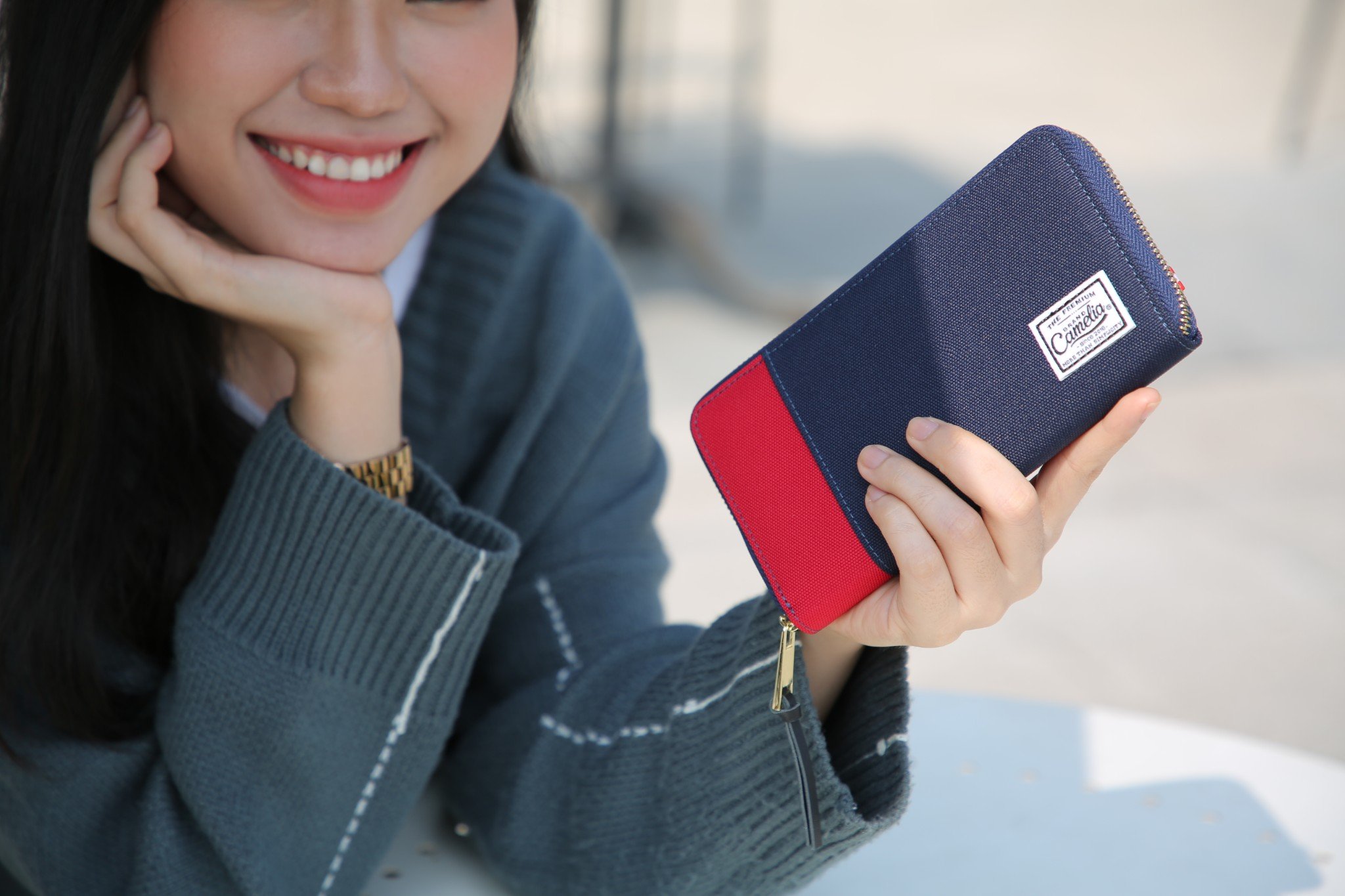 Ví CAMELIA BRAND® The Zipper Wallet (4 colors)