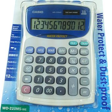 [HCM]Máy tính bỏ túi Casio WD-220MS-BU (Xanh dương)