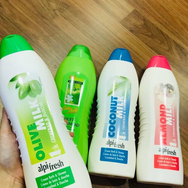 Sữa tắm Alpi fresh Green Apple (1000ml ) Đức