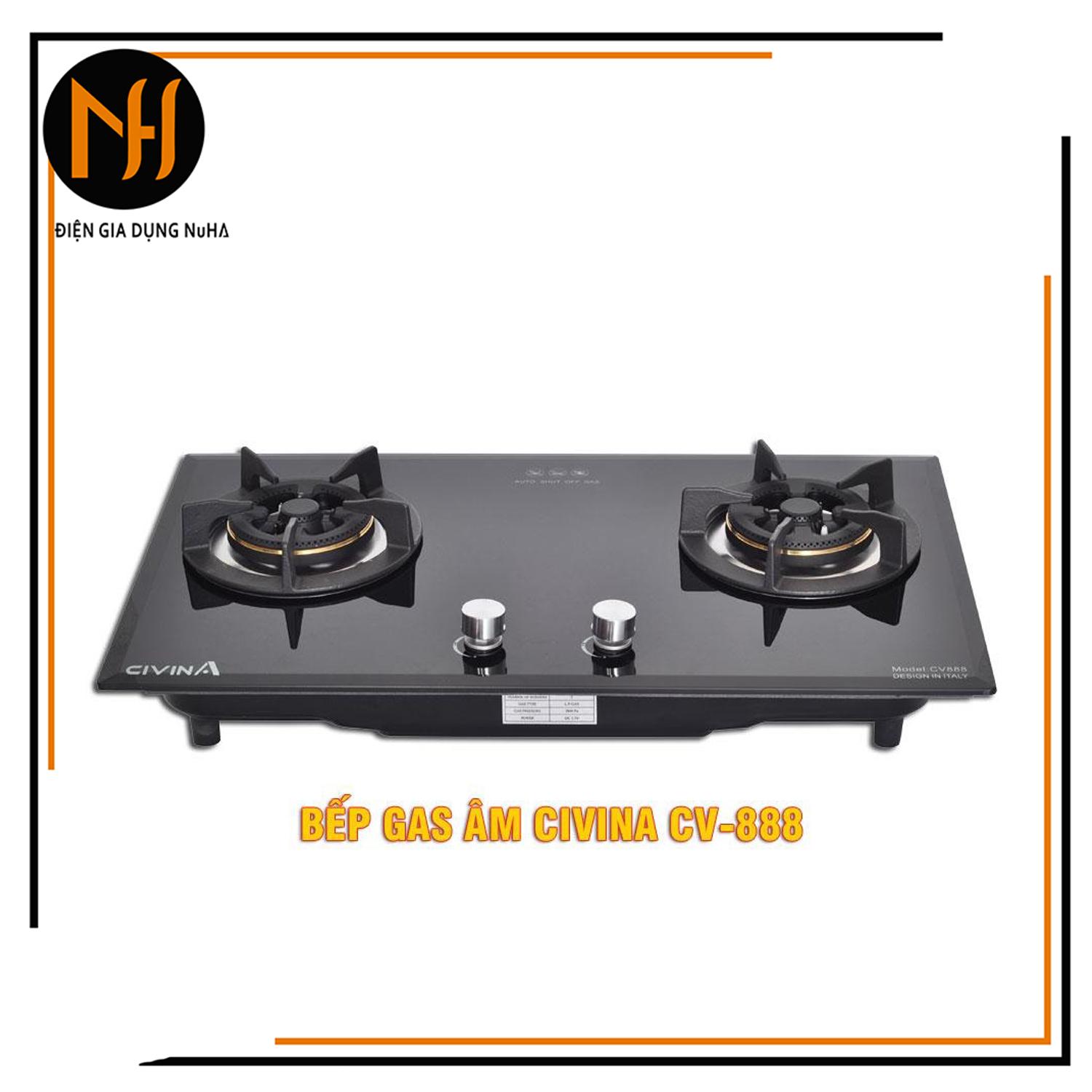 Bếp ga âm CIVINA CV-888