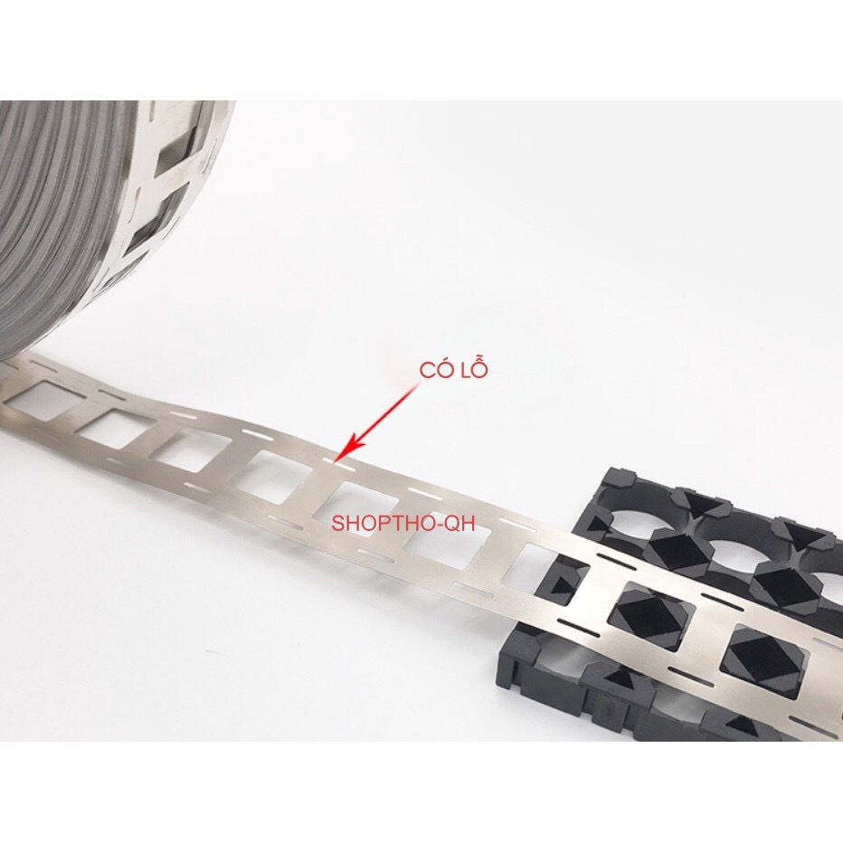 [NPS] Kẽm hàn cell, kẽm vuông  cuộn 1m dày 0.15mm