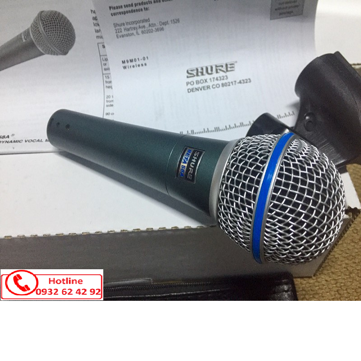 [HCM]1 Microphone Dây Beta 58A Mic Karaoke - Mic Karaoke.