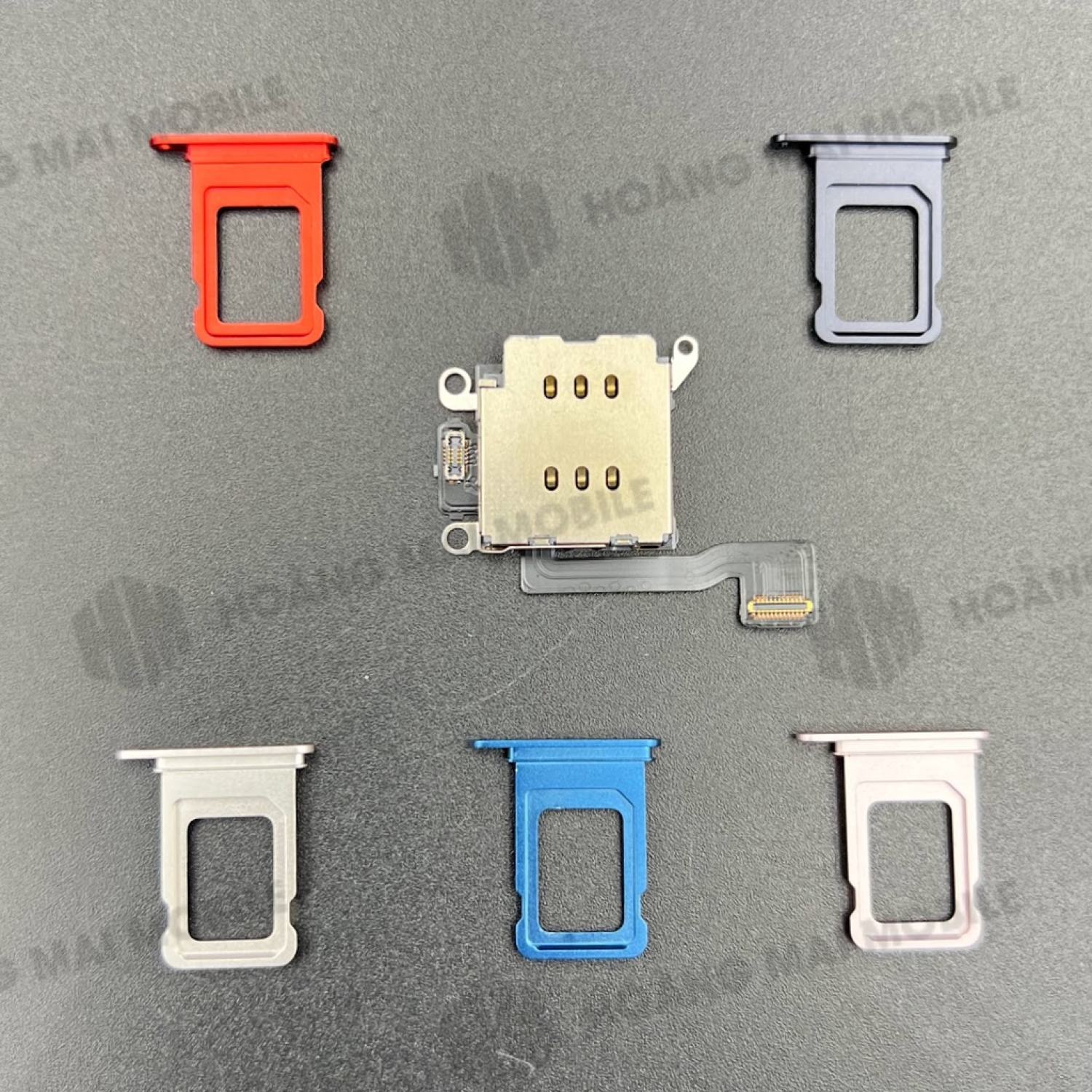 Combo độ 2 sim cho i𝙿hone 13 (ổ 2 sim + khay 2 sim)