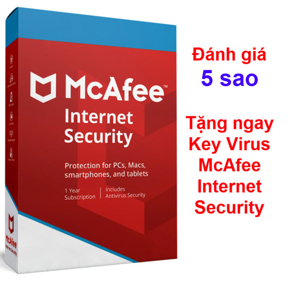 Bảng giá [Tặng] Key McAfee Internet Security (Win/Mac) hạn 5/1/2023 - Vui lòng đọc kỹ thông tin mô tả - tốt hơn Kaspersky Bkav Phong Vũ