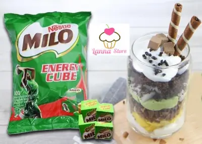 Kẹo Milo Cube gói 100 viên - Thái Lan