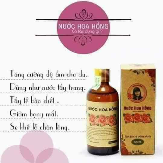 [HCM]NƯỚC HOA HỒNG TRẦN MAO