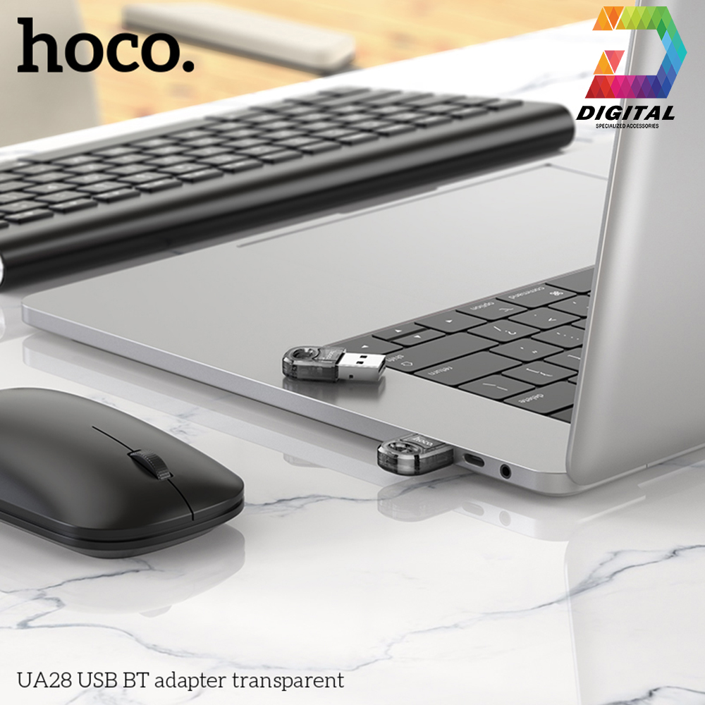 Usb Bluetooth 5.1 Hoco UA28 Cho Máy Tính, Laptop Chính Hãng