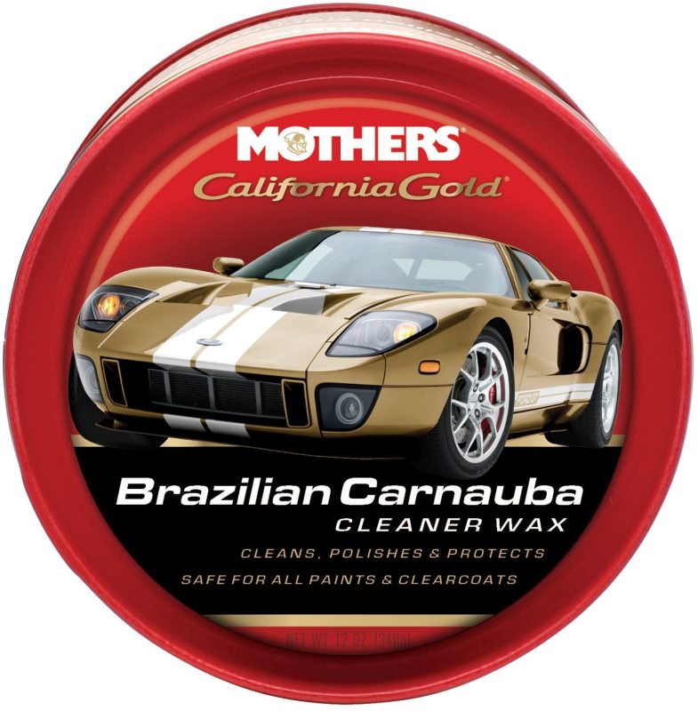 Wax sáp làm sạch và phủ bóng bảo vệ sơn xe ô tô, 05500 MOTHER CALIFORNIA GOLD® BRAZILIAN CARNAUBA CLEANER WAX 340g