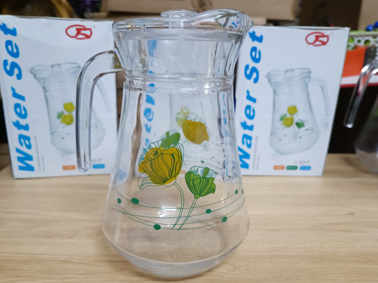 BÌNH NƯỚC THỦY TINH – DUNG TÍCH 1300ML
