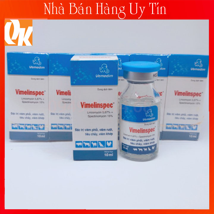 Vime Linspec 10ml-Chích Gà Đá Khò Khè Sỗ Mũi