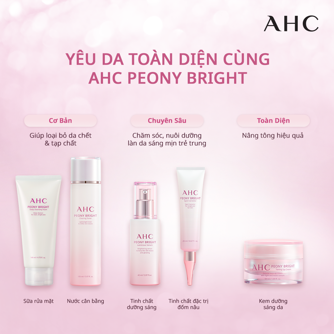 Tinh Chất Dưỡng Làm Sáng Da AHC Peony Bright Spot Corrector 20Ml