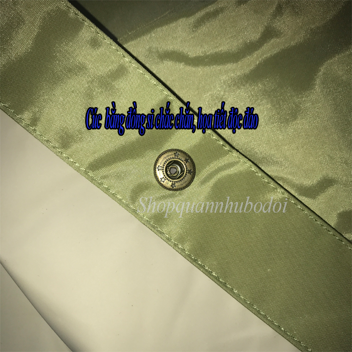 ÁO MƯA CÁNH DƠI  CAO CẤP MÀU XANH RÊU 