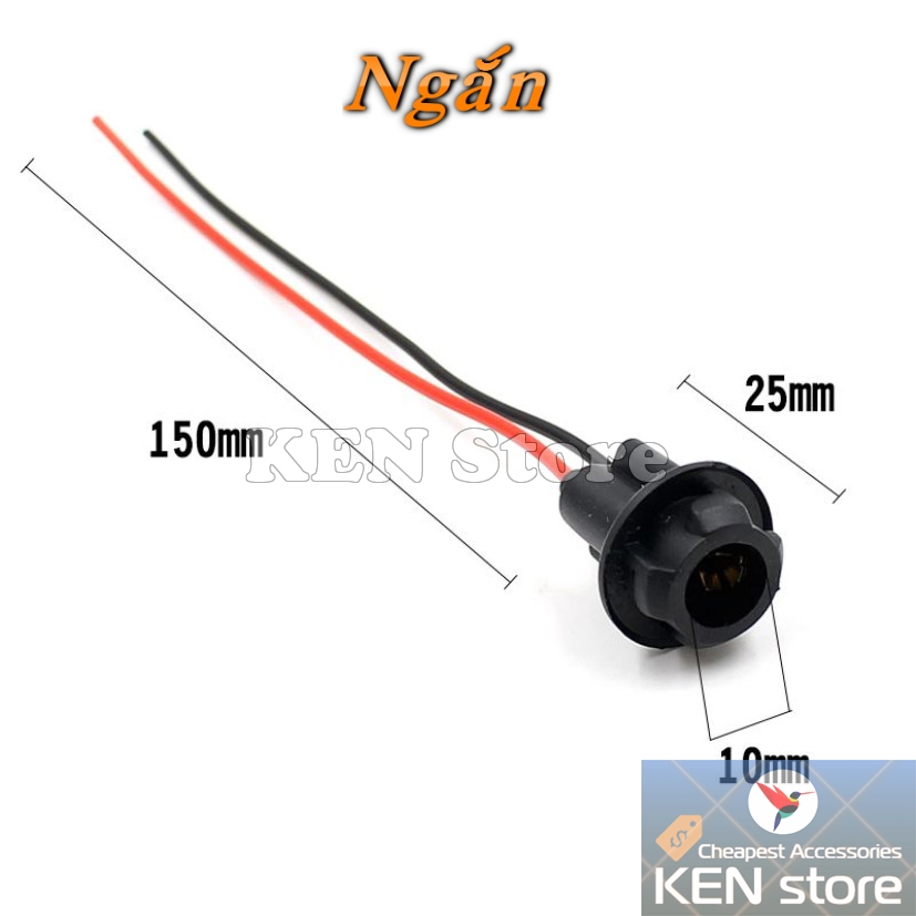 Chui gắn bóng đèn chân T10