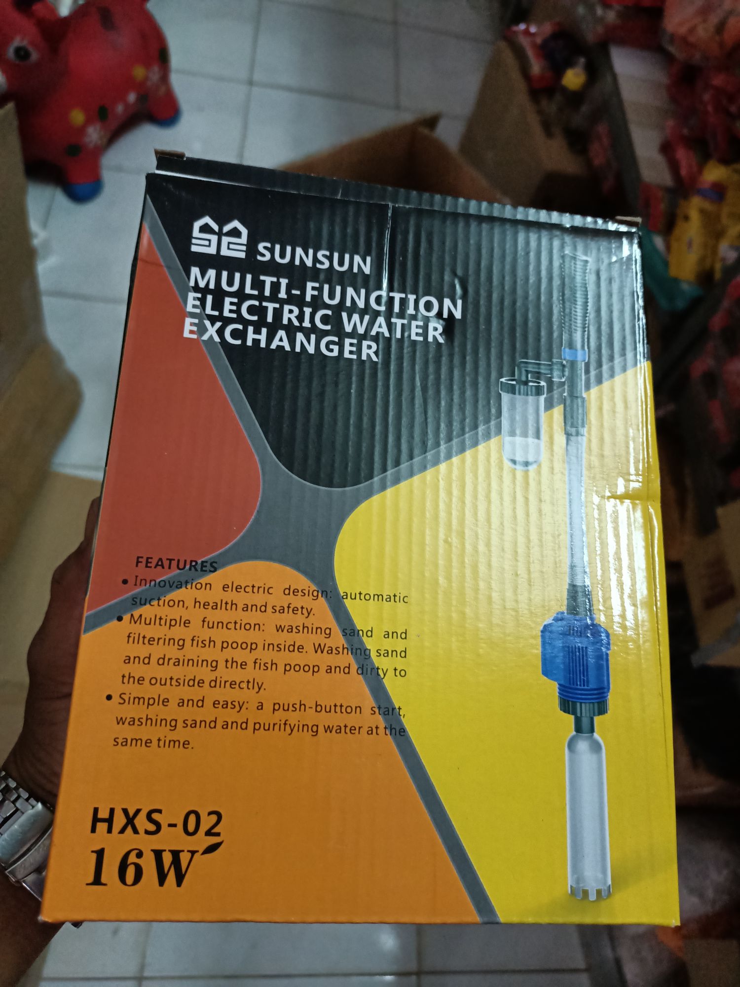 MÁY HÚT PHÂN , MÁY VỆ SINH HỒ CÁ HXS 02