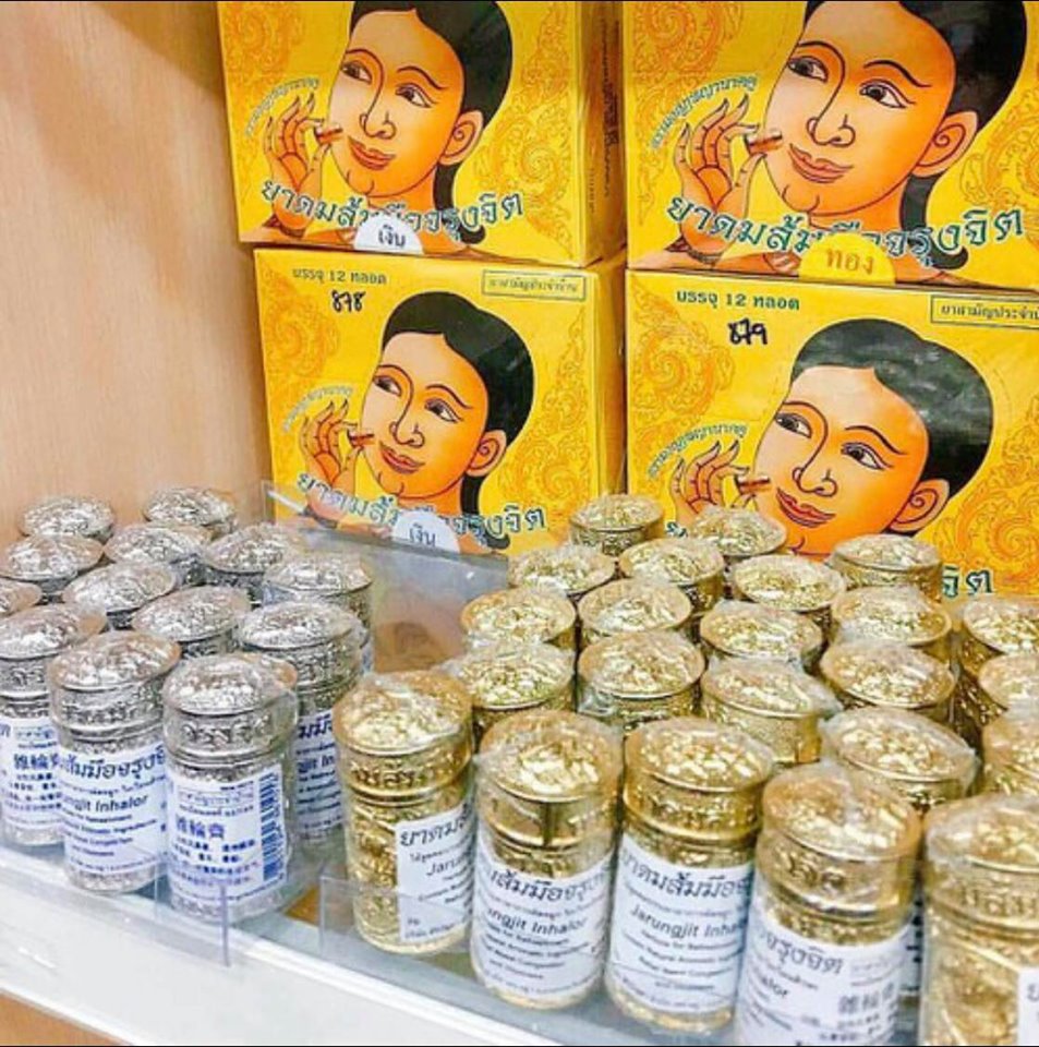 4 Ống hít xoang vàng thái lan