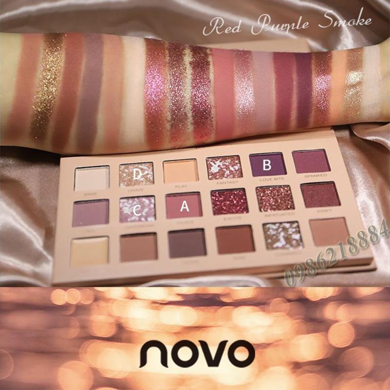 Bảng phấn mắt Novo Cinderella 18 màu CNV15