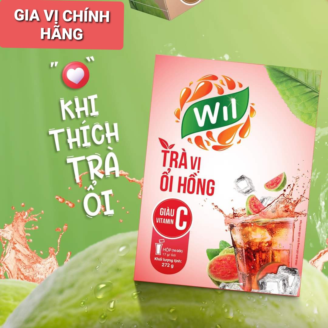 TRÀ HÒA TAN VỊ ỔI HỒNG - WIL
