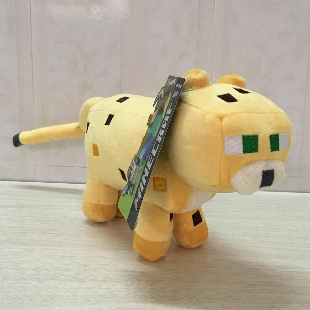 Thú Nhồi Bông Minecraft Mèo Vàng
