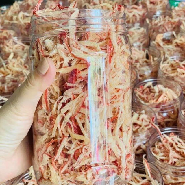 Mực Xé Hấp Dừa 100g