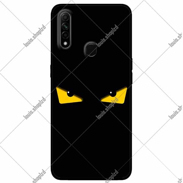 [HCM]Ốp Lưng Oppo A31 2020 - A8 2020 - Mắt Vàng Nền Đen