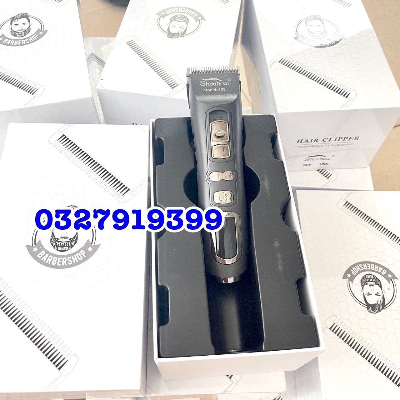 POP Tông đơ cắt tóc cao cấp POP 1986 tăng tốc 7000rpm pin Lithium Ion 2200mAh thời gian sử dụng 250 phút thiết kế sang trọng êm ái chất lượng cao