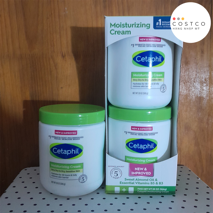 Kem Dưỡng Ẩm Dịu Nhẹ Cetaphil Moisturizing Cream (1 Hủ/566g)