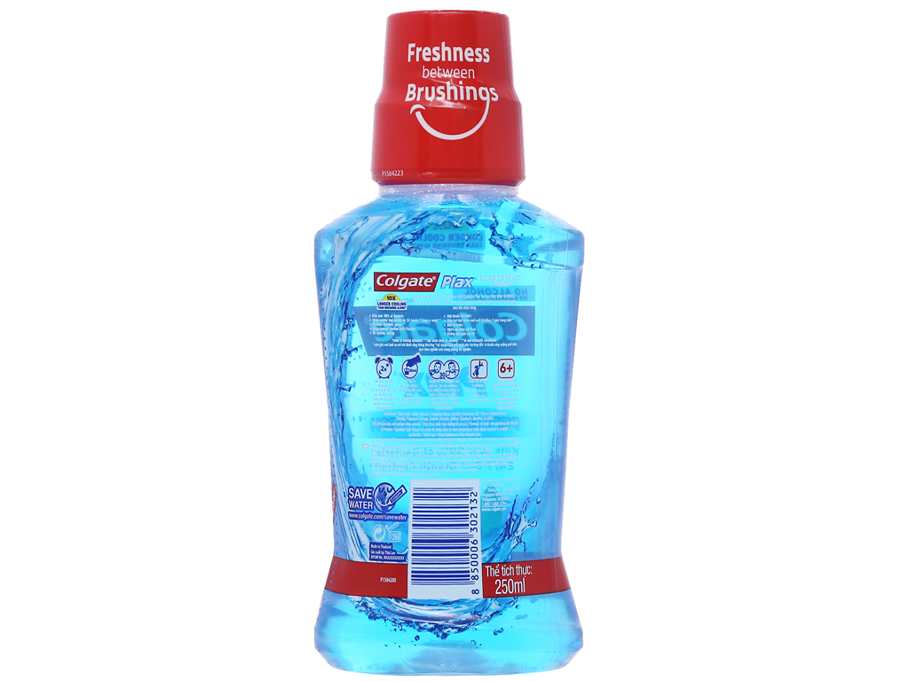 Nước súc miệng Colgate Plax Peppermint Fresh 250ml