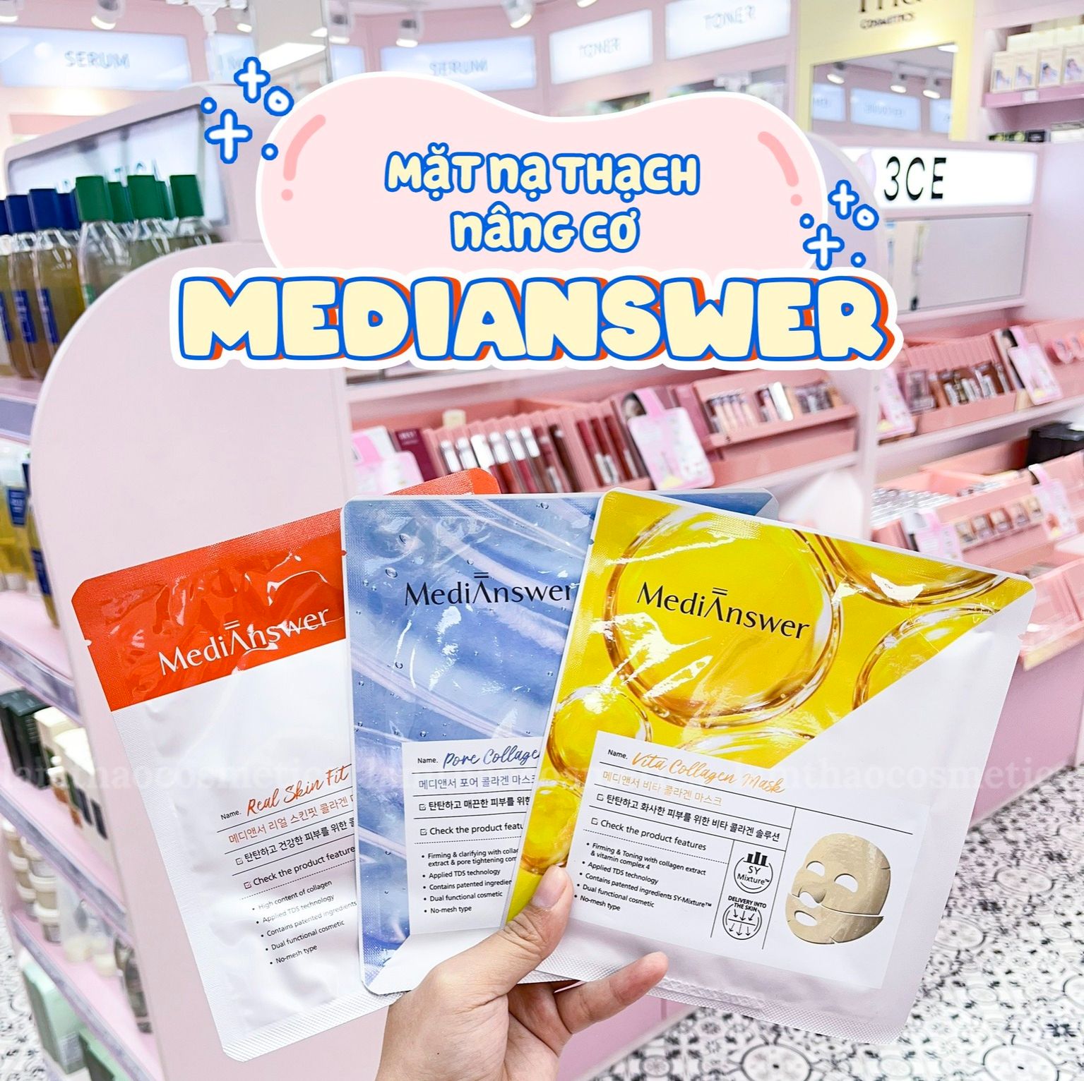 Mặt Nạ Thạch Collagen Medianswer Collagen Mask