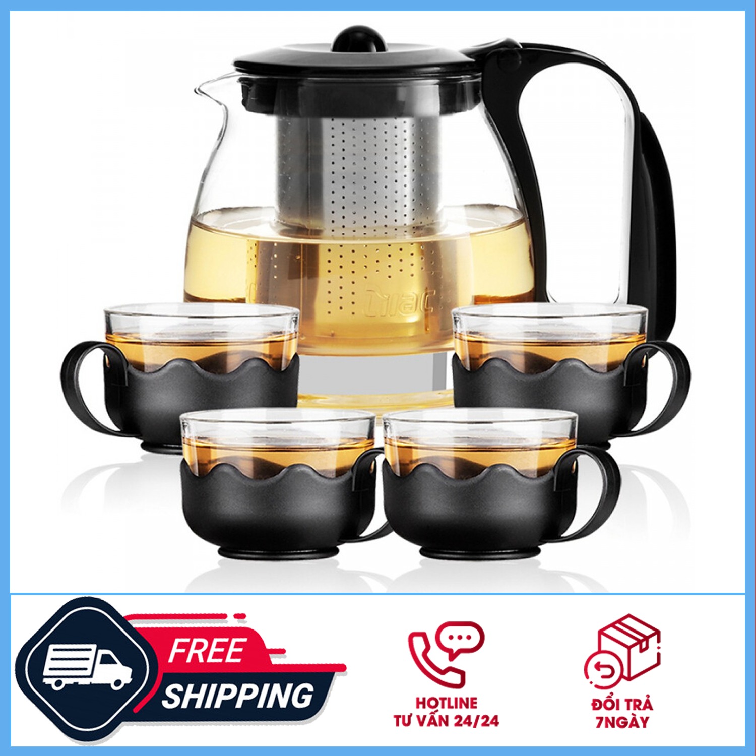 Bình pha cà phê, Bộ bình lọc pha trà, Bình Pha Cafe Kiểu Pháp 350ml (Bạc) - Bình pha cà phê french press - Dùng để pha trà hay cà phê theo phương pháp French press ép cà phê - Thiết kế tinh gọn, hiện đại - Chất liệu cao cấp