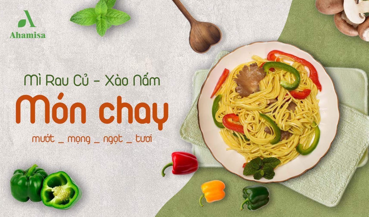 [Có sẵn] Mì Rau Củ Sạch Củ Dền 240g Ahamisa