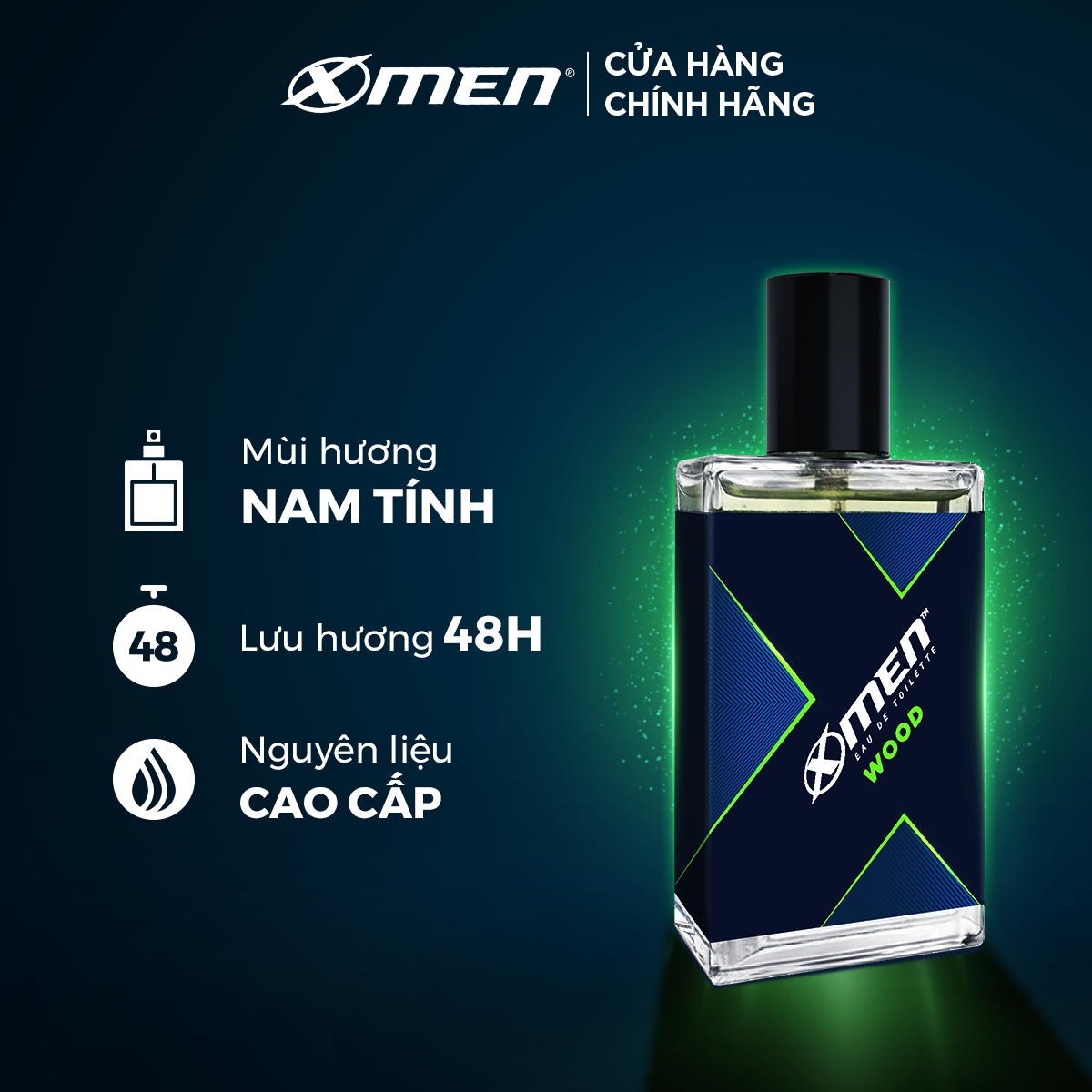 Nước hoa X-men Wood 50ml
