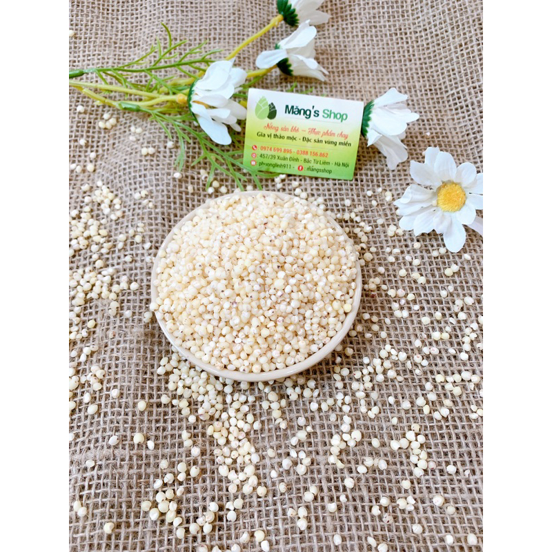 Hạt ý dĩ (hạt bo bo) (1kg hút chân không)