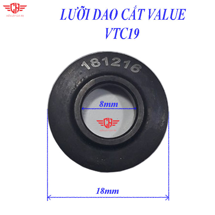 LƯỠI DAO CẮT ỐNG ĐÔNG VALUE VTC19