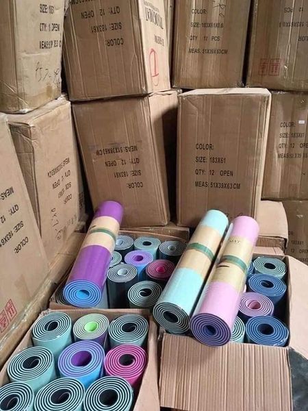 Thảm tập yoga Gym 2 lớp 6mm